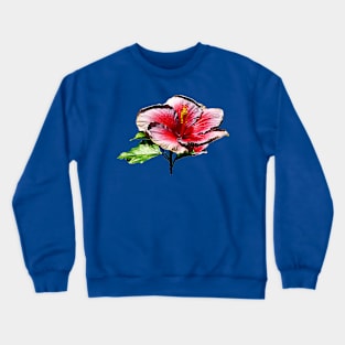 Hibiscus - Hibiscus Night Fire Crewneck Sweatshirt